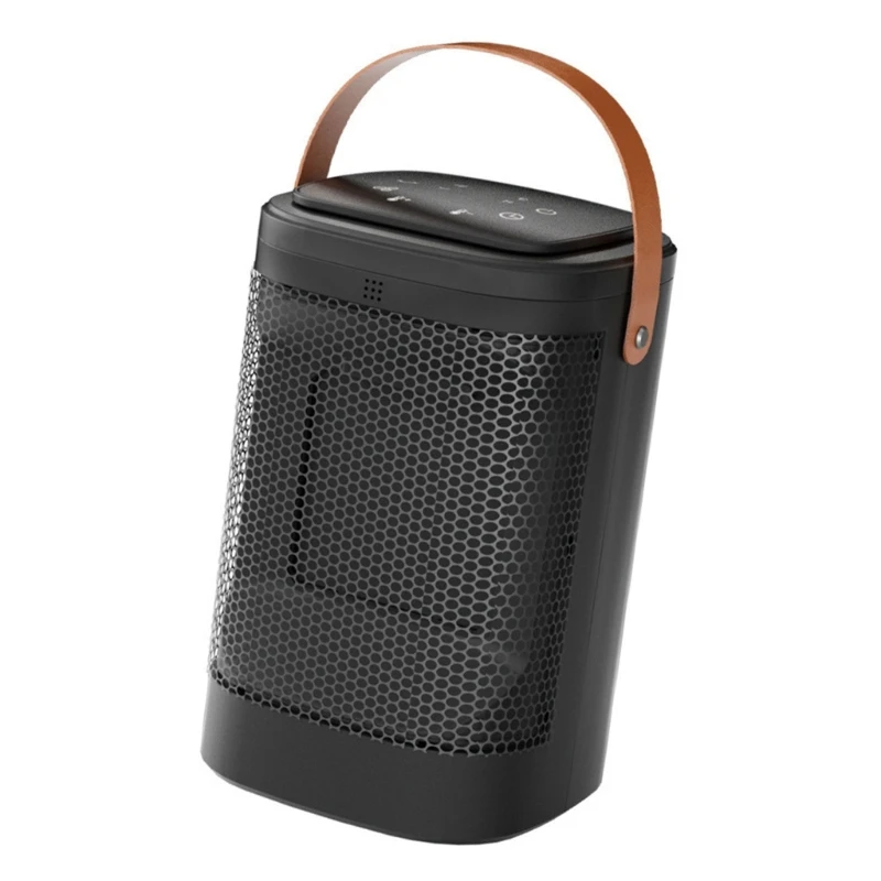 Pemanas Desktop Pemanas Kipas 1000W Kuat Pemanas Ruangan Listrik Penghangat Udara Cocok untuk Kantor Kamar Tidur Ruang Belajar