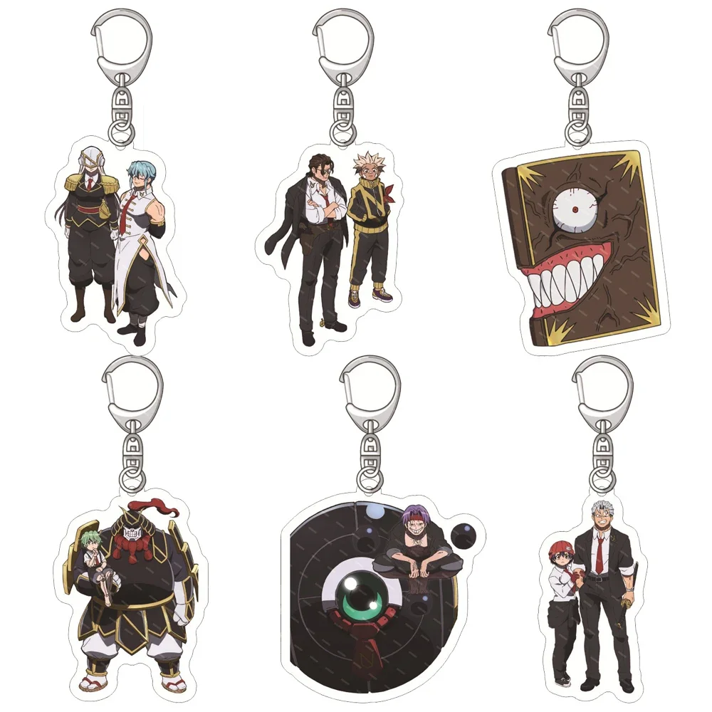 

Anime Undead Unluck Acrylic Keychain Figures Undead Izumo Fūko Cosplay Keyring Bag Pendant Accessories Collection Fans Gifts