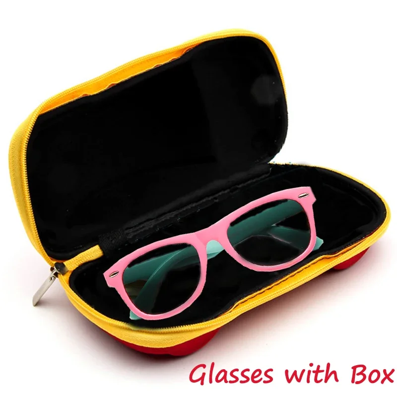 Vinatge Kids Sunglasses Sun Glasses for Children Boys Girls Fashion Eyewear Coating Lens UV400 Eye Protection With Glasses Box