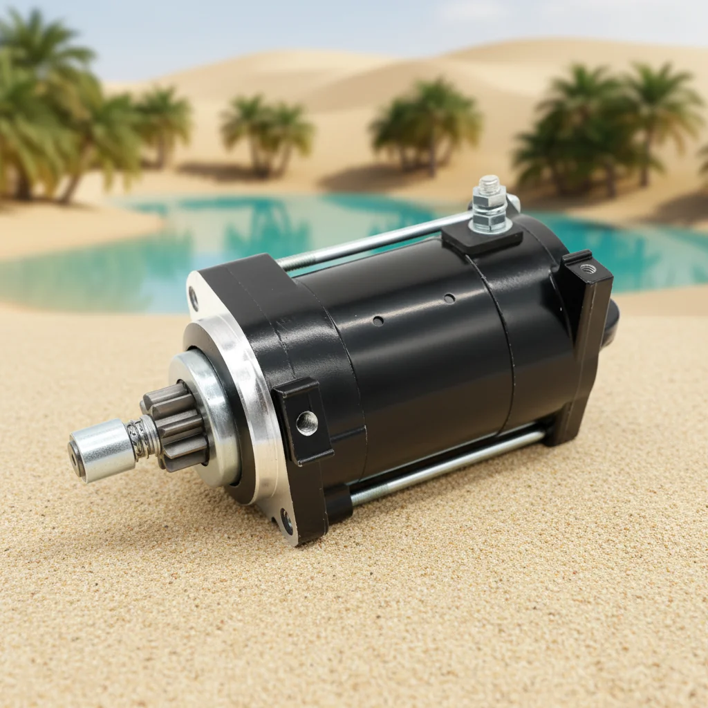 

Start Motor for Yamaha 115-250HP 9 Tooth Starter 6K7-81800-00 61H-81800-00 69W-81800 6N7-81800 Boat Engine Parts