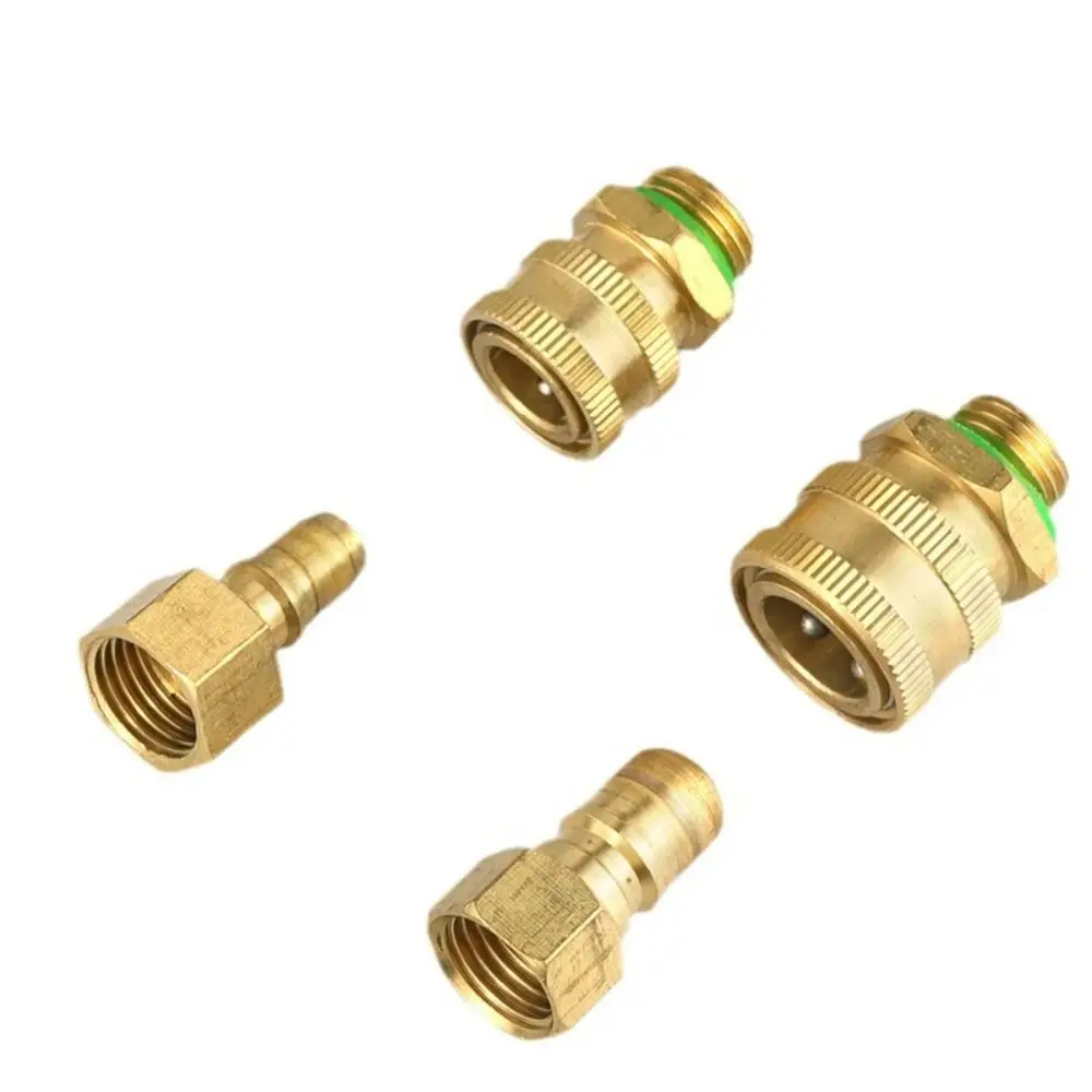 New Copper Quick Connector M14*1.5 Silver Sprayer Machine Connector Gold Detachable Quick Coupling