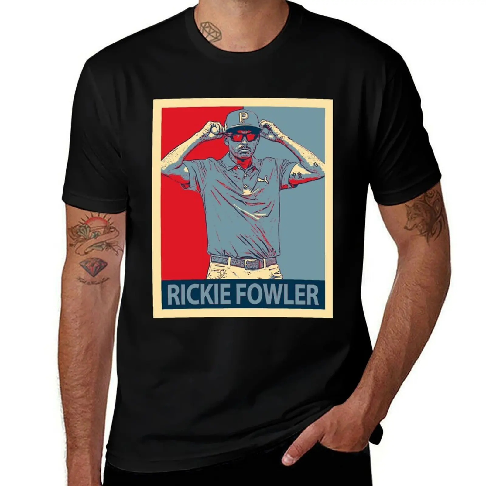 Rickie Fowler T-Shirt Daily Wear Print T-Shirt