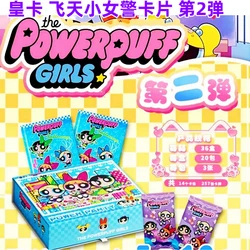 The Powerpuff Girls Card Blossom Bubbles Buttercup Professor Utonium Children Gift Toy Rare Collections Anime Cards