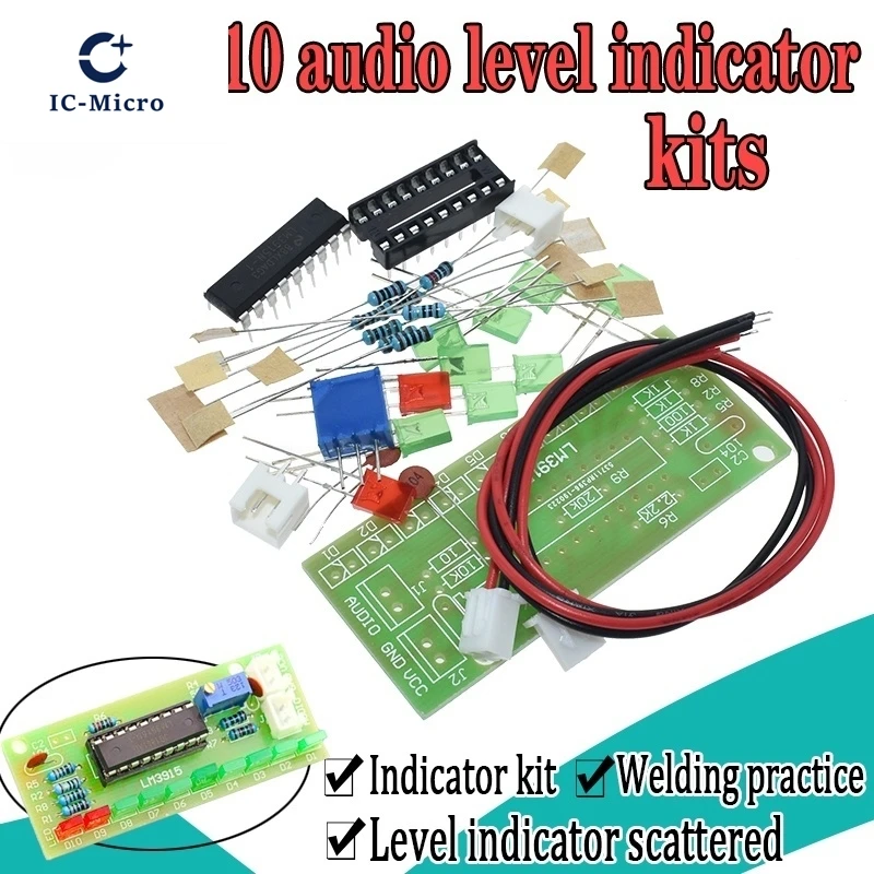 LM3915 Dc 9V-12V 10…