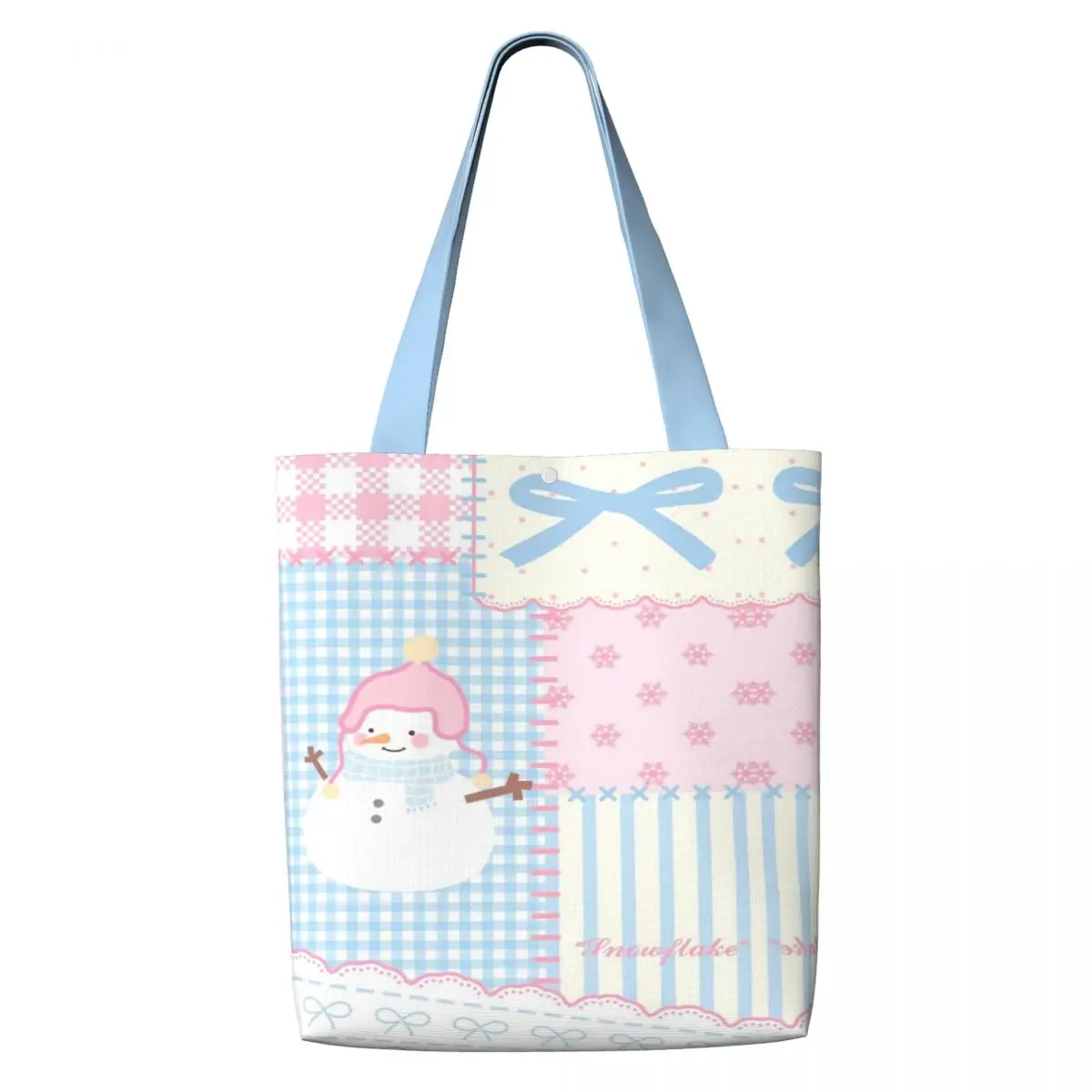 

Cartoon Cute Animals Tote Bag, Aesthetic Canvas School Shoulder Bag, Lightweight Grocery Shopping Bag