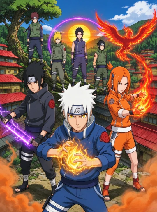 Naruto Character Jigsaw Puzzles 500/1000/1200/2000 PCS Modern Wall Decor for Living Room Bedroom Perfect Gift