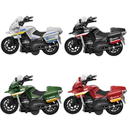 Children's Simulation Motorcycle Model Inertial Car Die-casting Pocket Portable Racing Finger Motorcycle Kids Educational Toys