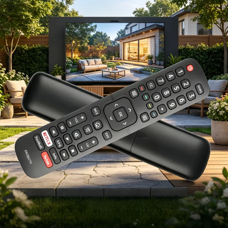 

EN2BJ27H Replacement Remote Control for Hisense Smart TV, with Netflix YouTube Shortcut Buttons, No Setup Required