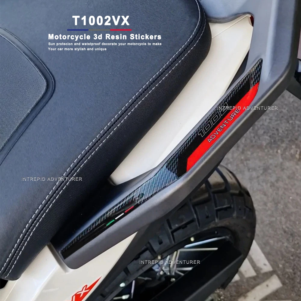 

Motorcycle Accessories Handlebar Covers Waterproof 3D gel Resin Stickers Kit for T1002VX T 1002VX 2025