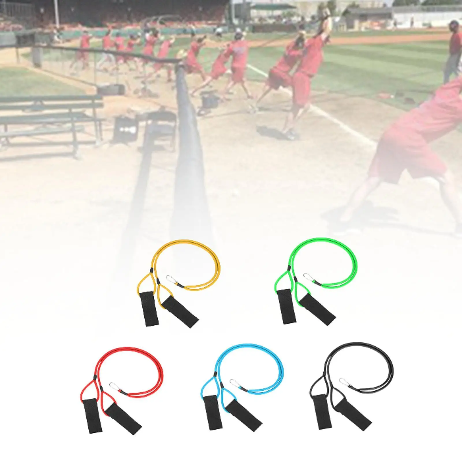 Baseball Training Resistance Bands for Arm Strength Elastic Bands for Exercise Outdoor Sports Practice