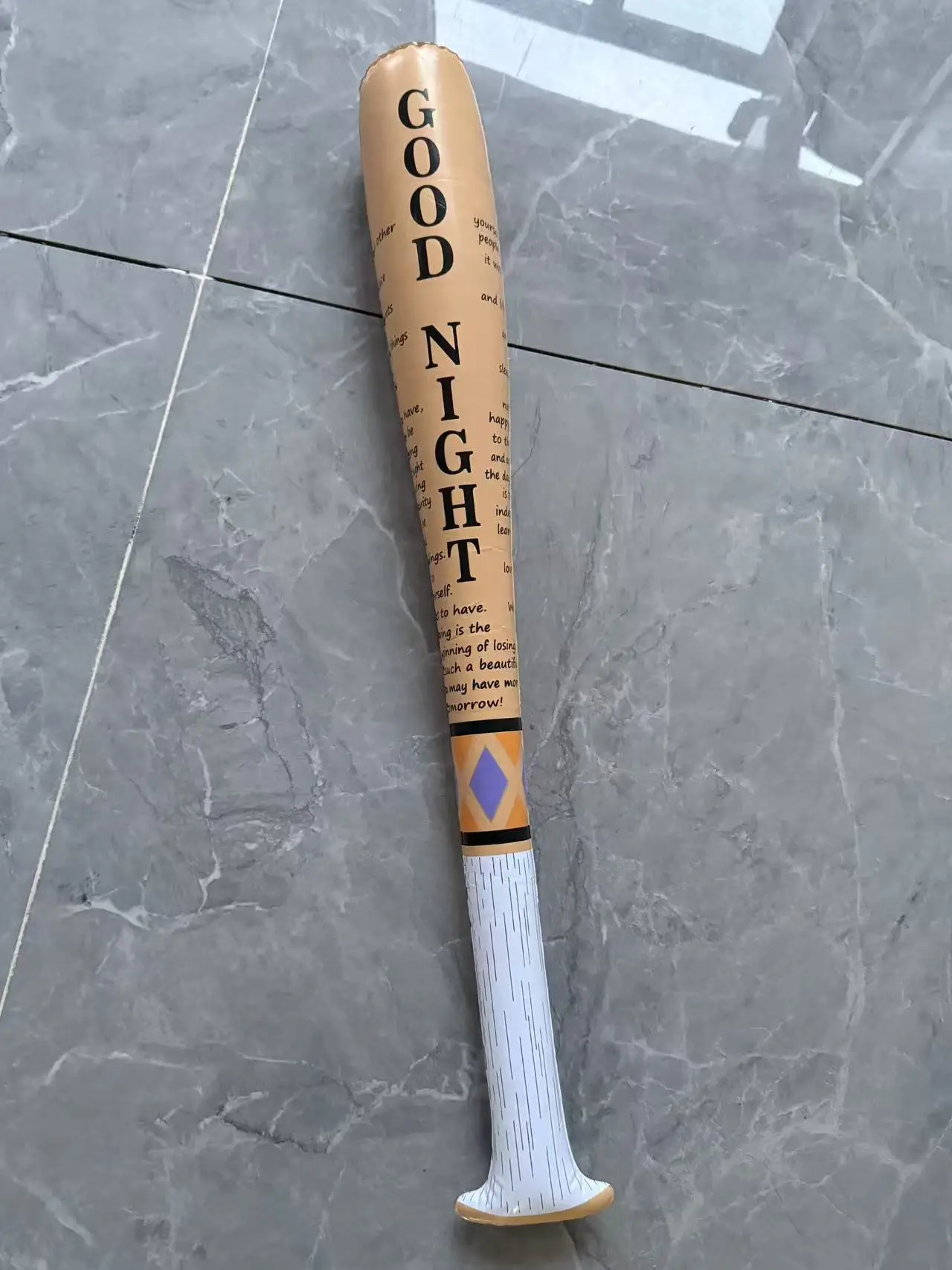 Big Baseball Bat  The Clown's Girl 1:1 Cosplay Weapon Prop Soft  Rubber Movie Role Play Halloween Cos Gift Safety
