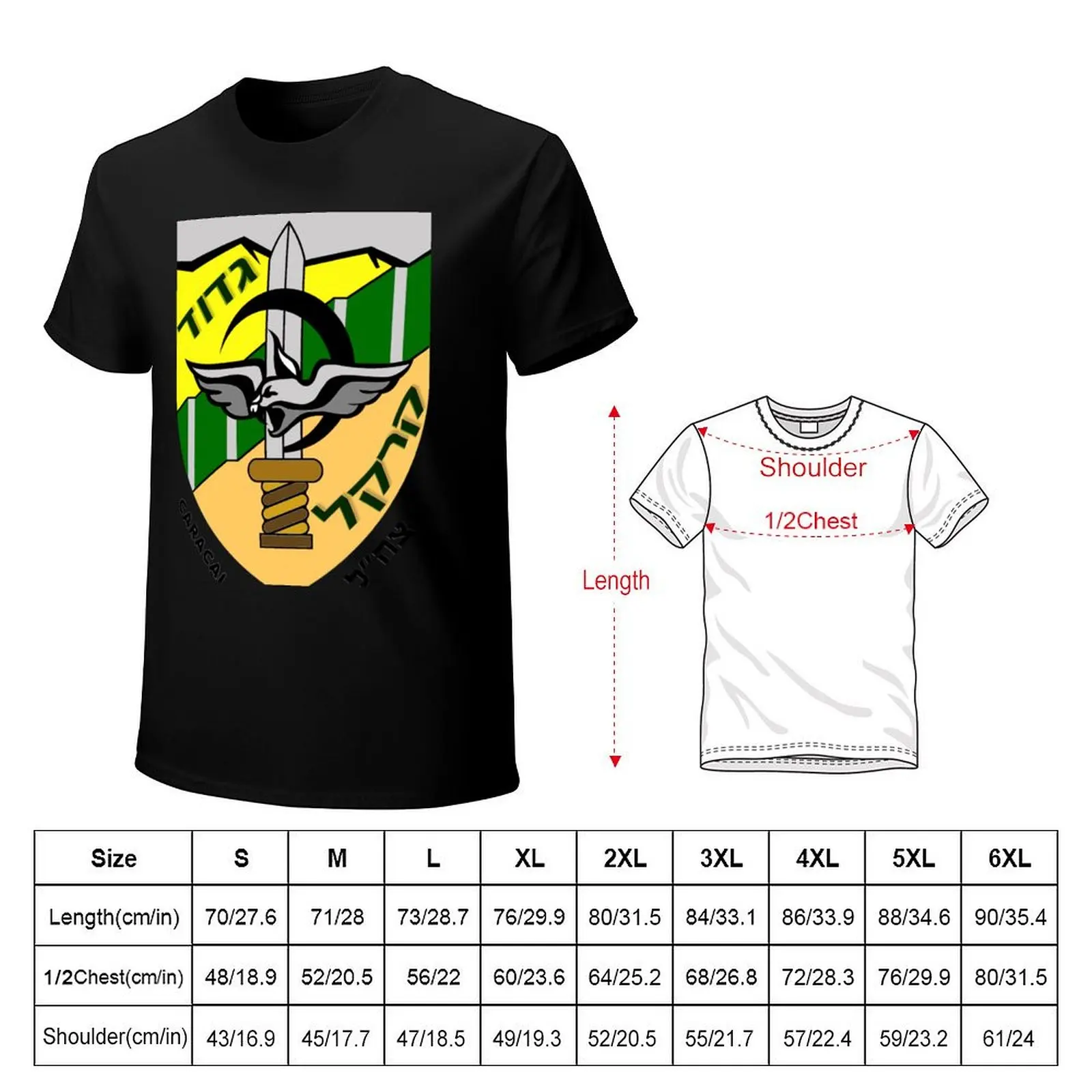 Caracal Battalion Logo T-Shirt cotton t-shirt plain for man package T-Shirt