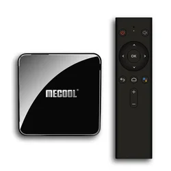 Mecool km3 ATV voice remote TV 4GB RAM 64GB 128GB ROM Android 9.0 Amlogic s905x2 set top box km3