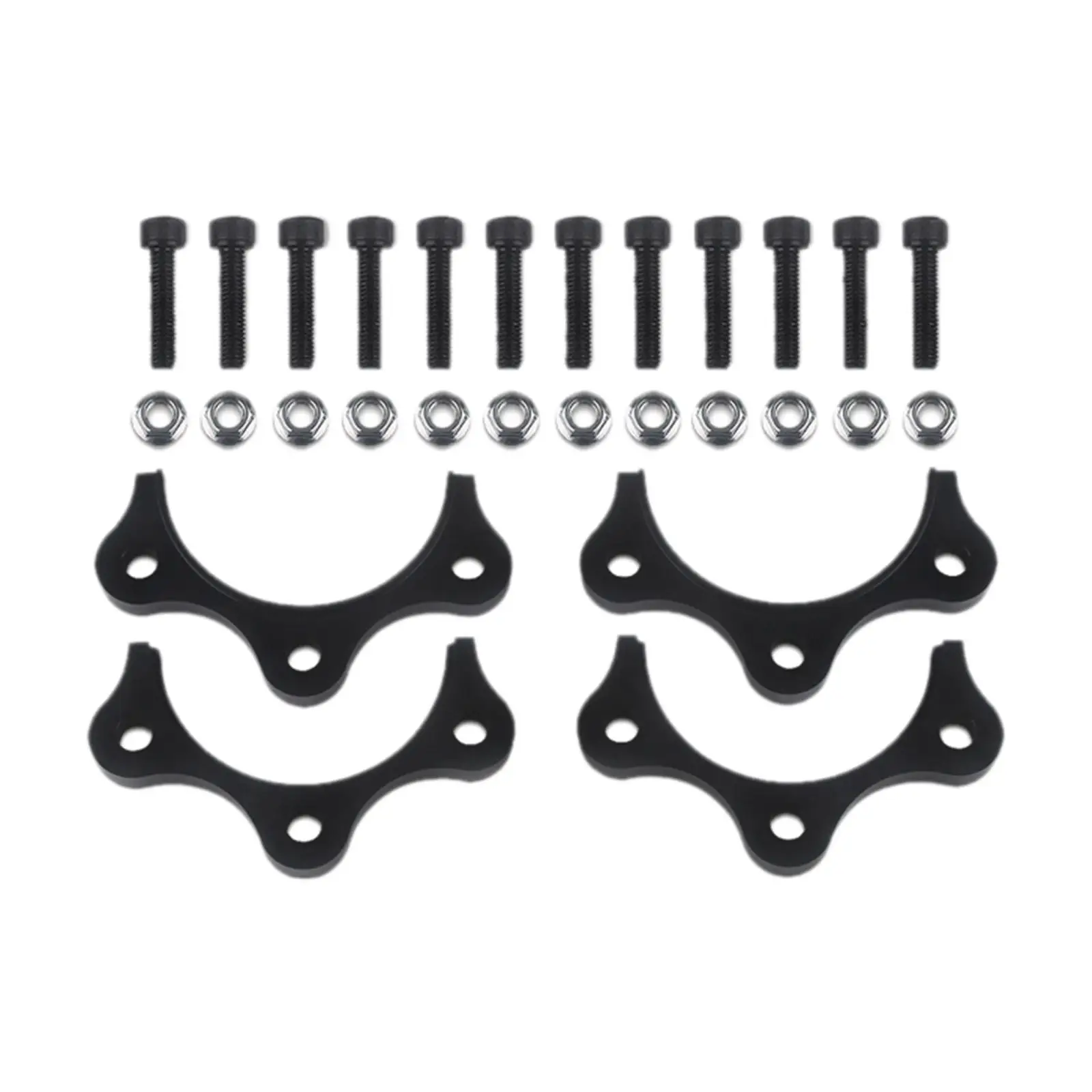 

High Quality Black Driveshaft Axle Spacers Racing Half Shaft Adjustment Kit Billet 6061 T6 for Rear Axle Differential Assembly
