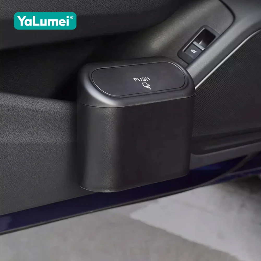 

For Infiniti G25 G35 G37 Q50 Q60 EX25 QX50 QX70 EX FX M25 Q60S Portable Car Circular Trash Can Garbage Pocket Sundries Bin Pack