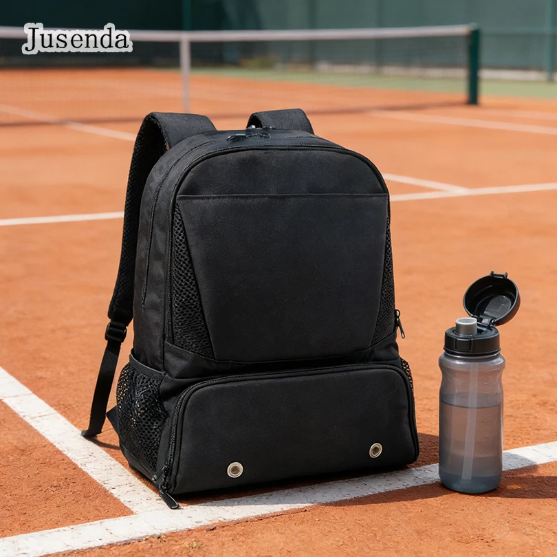 

Спортивный рюкзак для тенниса и падела с отделением для сухих/влажных вещей и независимым отсеком для обуви, сумка для бадминтонных ракеток, фитнеса, путешествий и спортзала