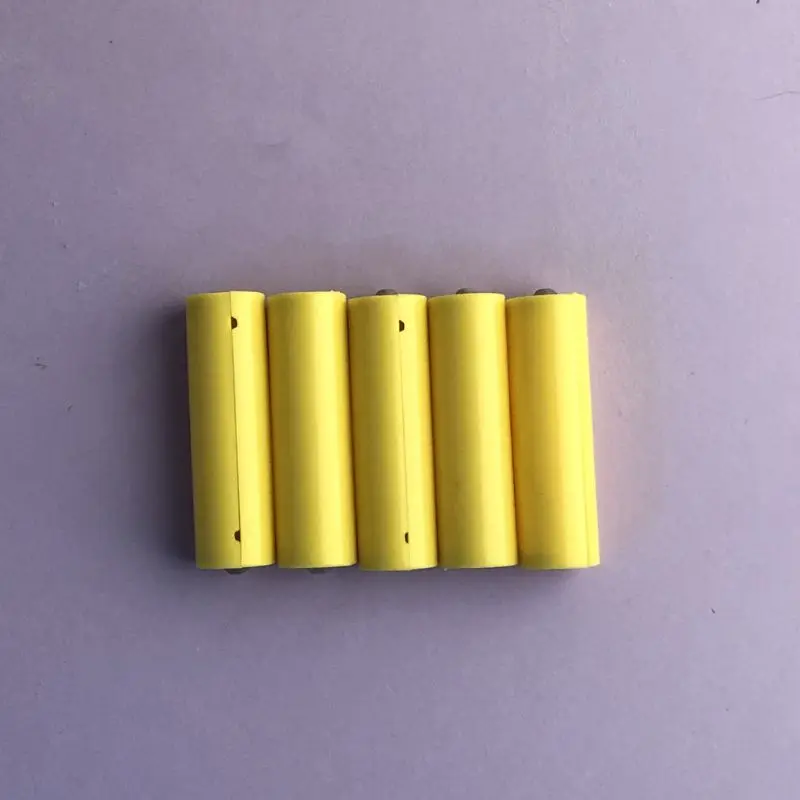 Universal AAA AA Size Dummy Fake Battery for Case for Shell Placeholder Cylinder Conductor Use with Rechargeable Batteri