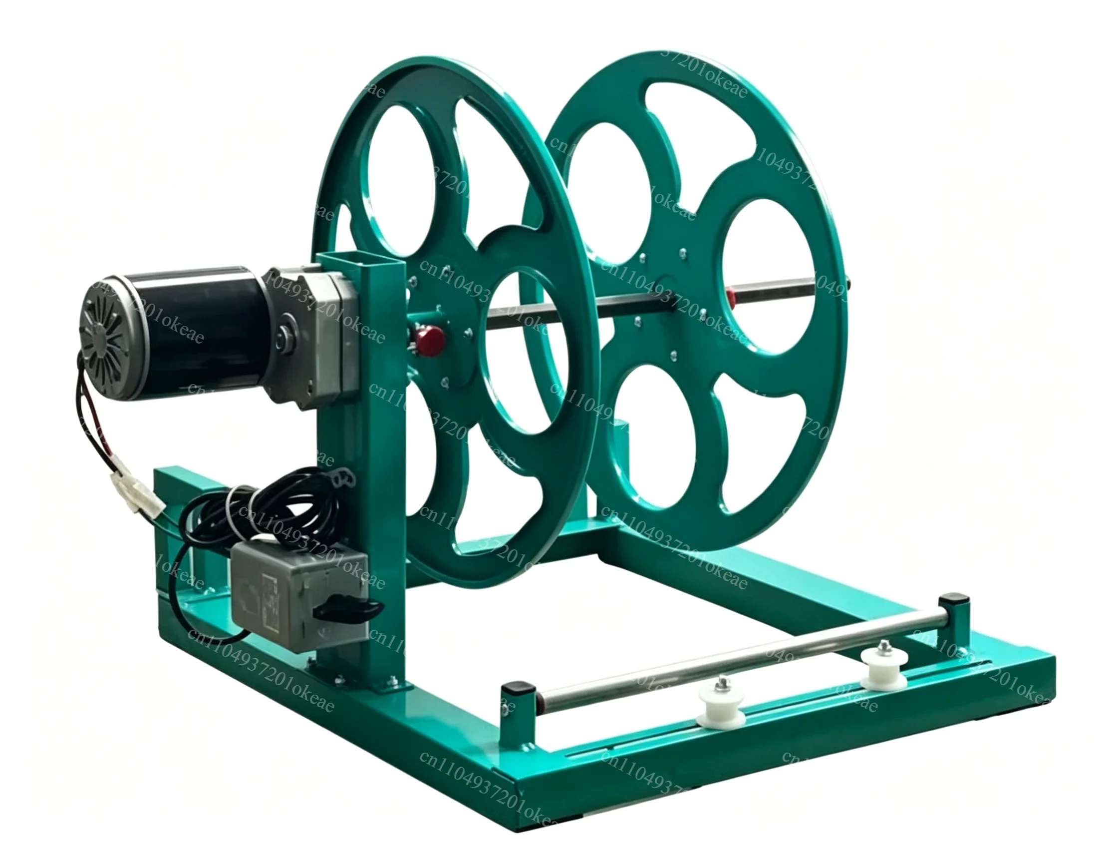 48V/60V Electric Pipe Winder, Agricultural Drip Irrigation Hose Reel with Removable Automatic Pipe Receiver