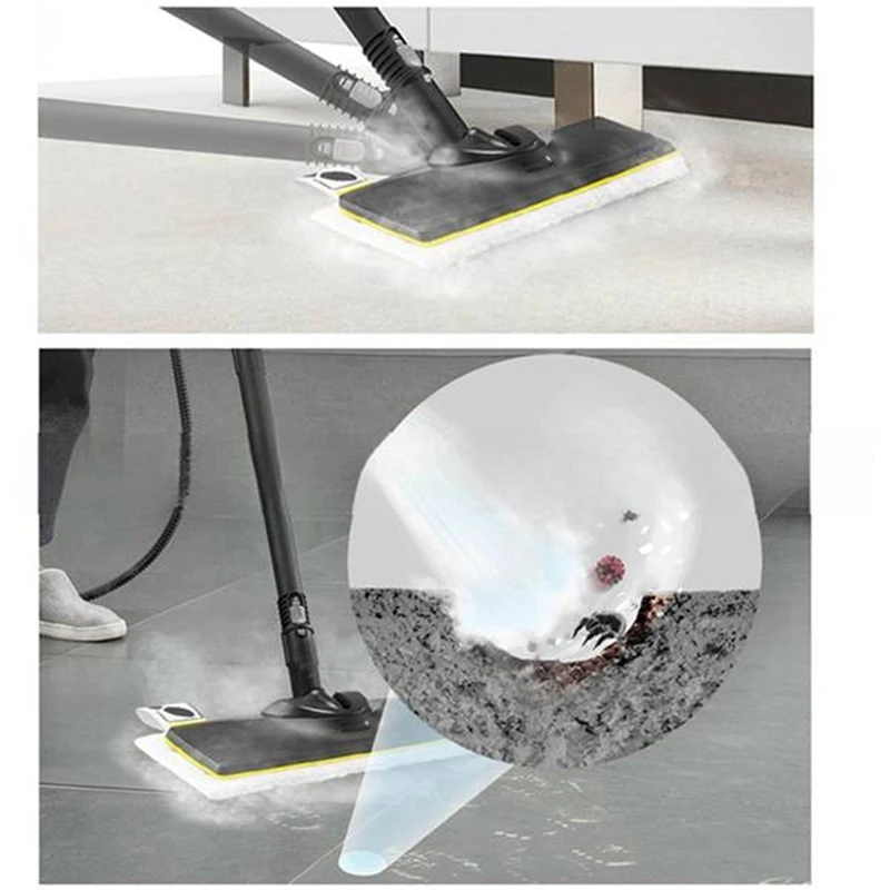 11PCS Steam Mop ผ้าสําหรับ Karcher Easyfix SC2 SC3 SC4 SC5 เครื่องดูดฝุ่นไมโครไฟเบอร์ Mop Pad