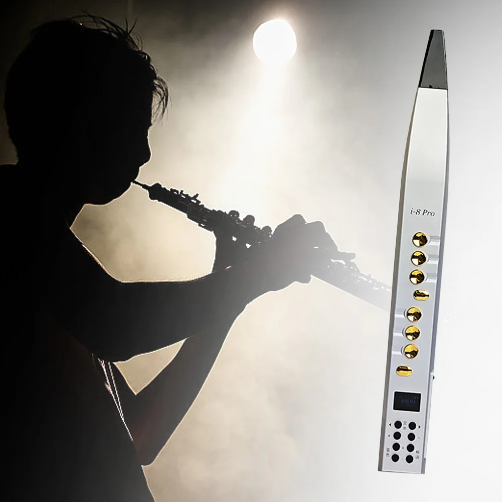 Professional Electronic Saxophone 89 Tones Flute Suona Mini Sax Flute Clarinet Electric Blowpipe Wind Instrument for Kids Adults