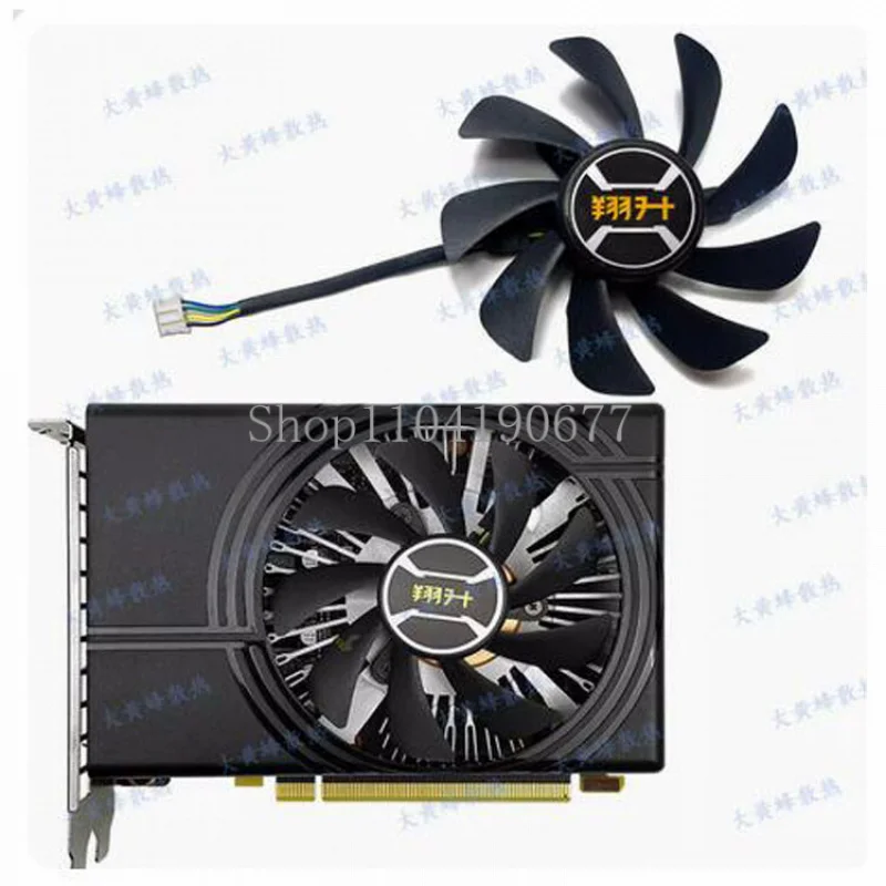 Ventilateur de Refroidissement de Carte pour ASL GTX1660 1660ti 6 Go ITX, Nouveauté