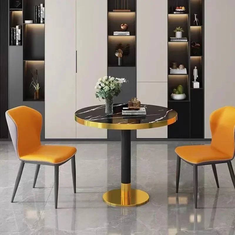 

Luxury Coffee Table Sets Nordic Salon Chairs Dining Room Kitchen Tea End Black Tables Floor Muebles Familiares Hotel Furniture