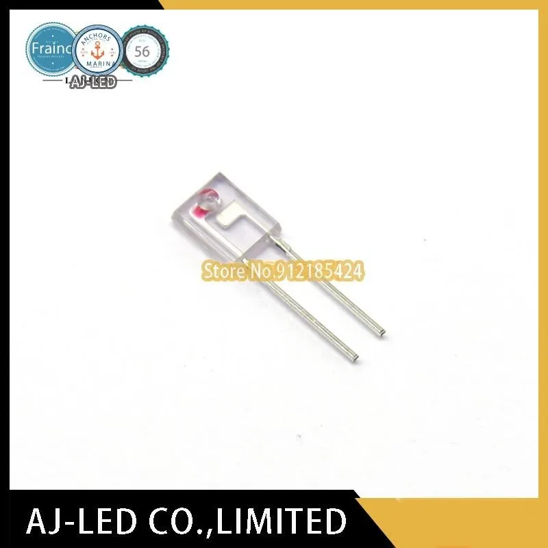 

50pcs/lot IR908-7C-F Infrared emission tube for parking lock, car DVD in and out disc detection special new