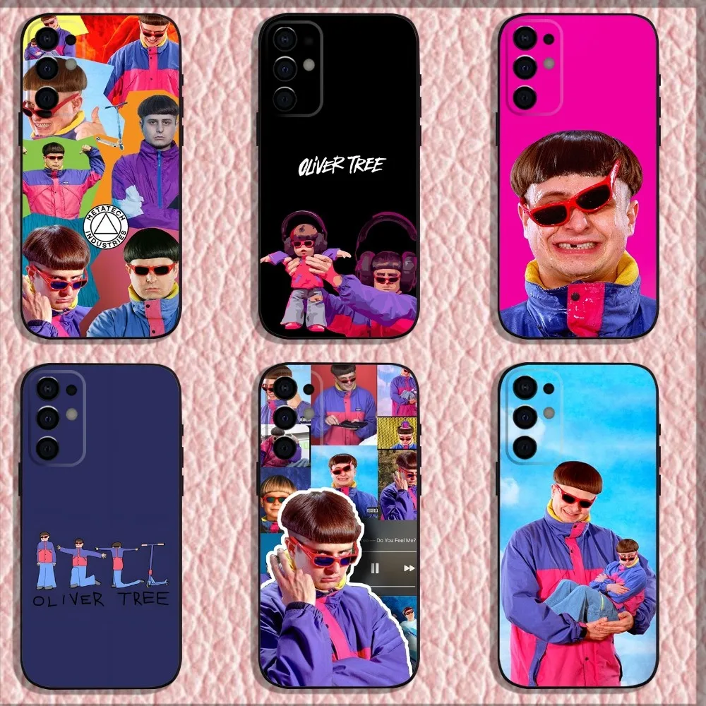 O-Oliver Tree M-Miss you Phone Case For Samsung S24,S21,S22,S23,S30,Ultra,S20,Plus,Fe,Lite,Note,10,9,5G Black Soft Shell