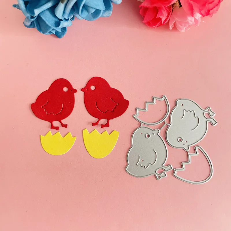 cute animal chicken decoration Metal Cutting Dies DIY Scrapbook Paper Cards Embossing Craft Die Cut handmade craft