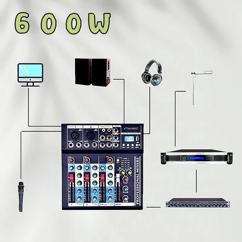 

600W FM Broadcast Transmitter 10 Equipments Complete Package for Radio Station