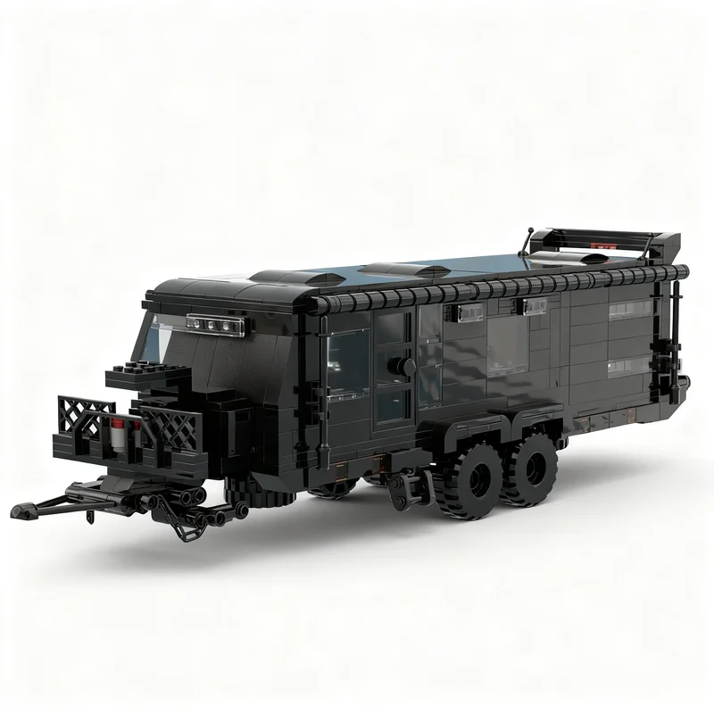 820pcs MOC city Champions Revive Caravans Bushtamer Xtreme Model Christmas Gift DIY Home Decor Desk Display Art