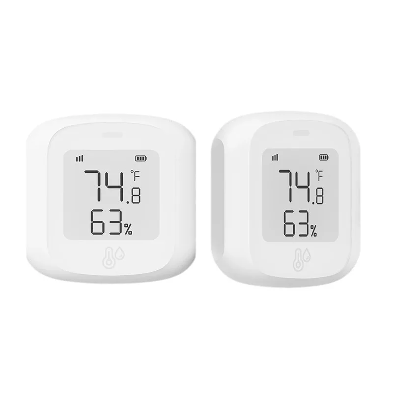 Tuya Smart Temperature And Humidity Sensor Zigbee indoor Hygrometer Voice Control Work with Alexa Google Home