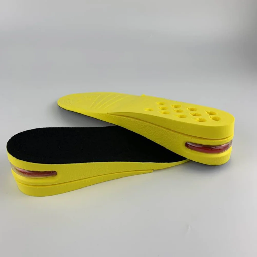 

1Pair Height Increase Insoles PU Two Layers Invisible Shoe Lifts Non Slip Shoe Elevator Inserts Heel Lift Pads Breathable Size