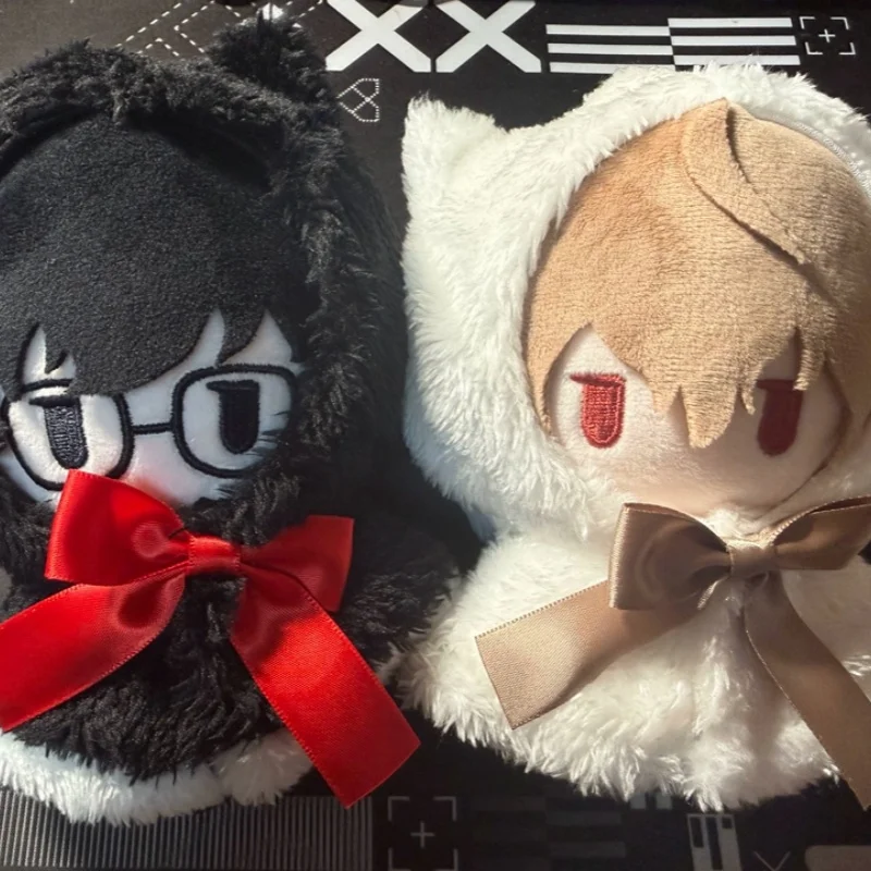 New Persona 5 16cm Plush-Like Texture Akechi Goro Soft Doll Bag Keychain Cloak Plush Doll Nunu Body Cotton Toys Friend Gift