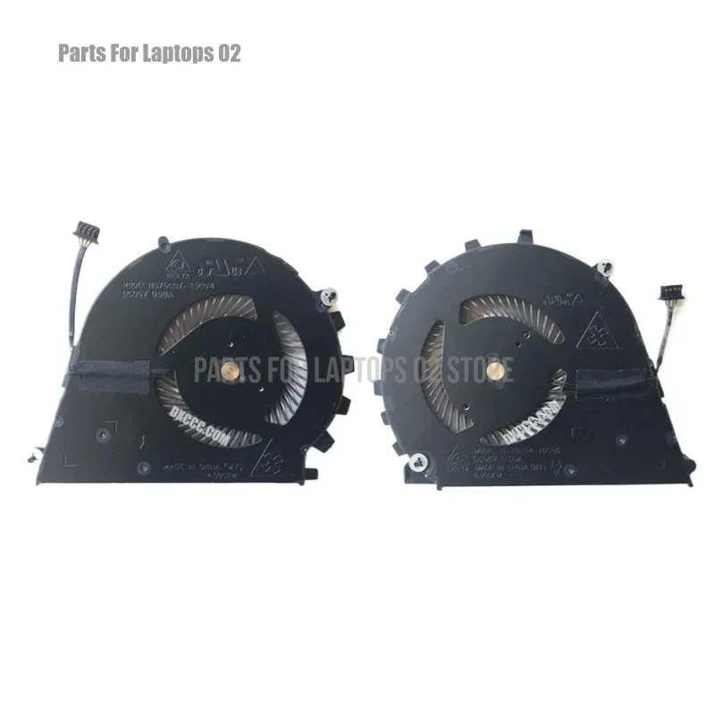 Pp Replacement Laptop CPU GPU Cooling Fan for HP ZBook Studio G3 G4 Series 840960-001 NS75C07-15C04 NS75C08-15C05