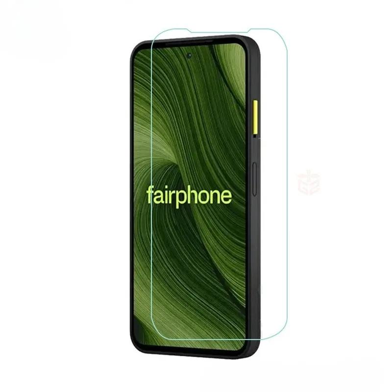 9H gehärtetes Glas für Fairphone 6 Displayschutzfolien, transparente gehärtete Folie für Fairphone 6 Schutzglasabdeckung