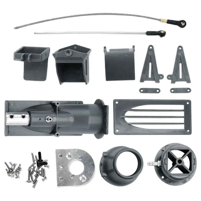 B05C-Water Jet Thruster Power Sprayer Pump Water Jet Pump With 3 Blades Propeller Coupling Fit 540 Motor For RC Jet Boat