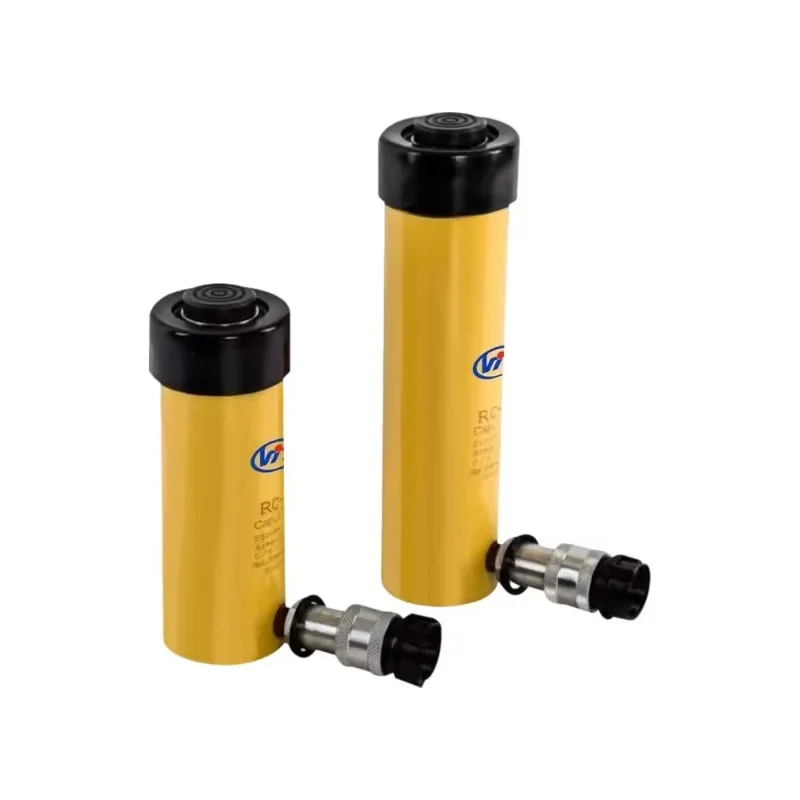 استبدال الأسطوانة الهيدروليكية للأغراض العامة RC-57 سعة 5T السكتة الدماغية الطويلة 177 مم رافعة هيدروليكية أحادية المفعول #4