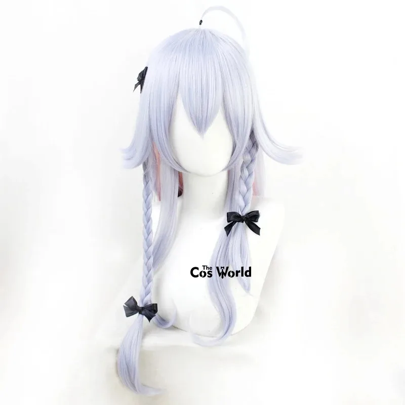 الظاهري YouTuber VTuber Kagura نانا 70 سنتيمتر مزيج طويل اللون أنيمي تأثيري الباروكات الألياف مقاومة للحرارة الشعر الاصطناعية + غطاء شعر مستعار