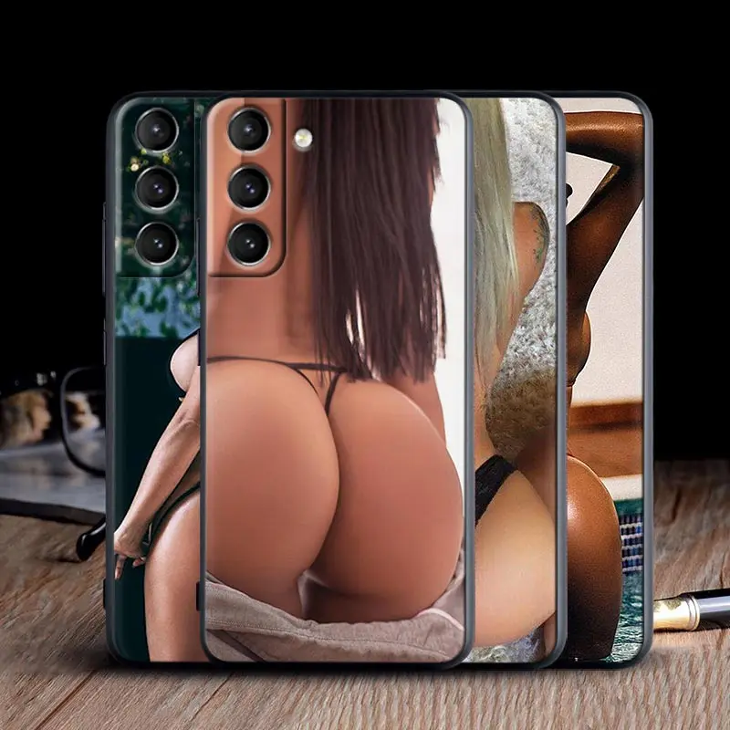 Силиконовый чехол для Samsung S23 Ultra S24 5G S21 S20 FE S22 s23 S24 S10 Plus