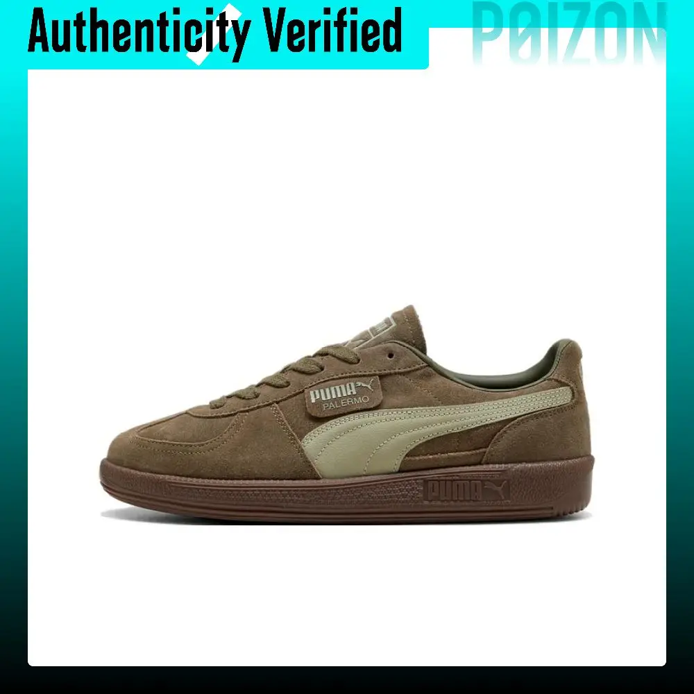 PUMA Palermo German Army Trainers Unisex Green 396463-89