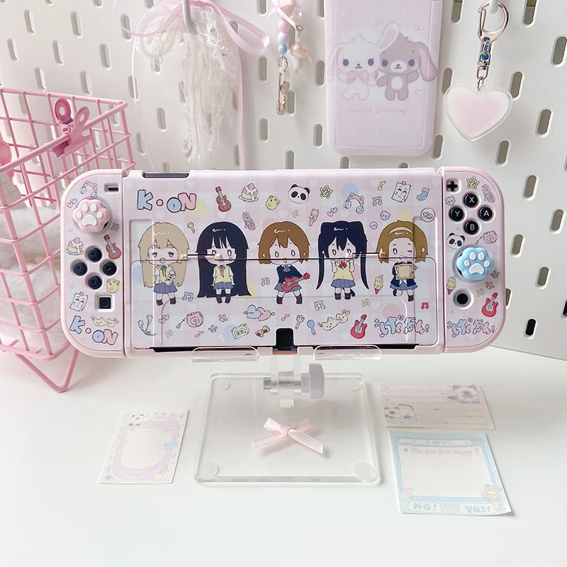 

Girl Switch Protective Cover Split Controller Joy-Con Case Can Be Inserted Into The Dock for Nintendo Switch Console Oled/lite