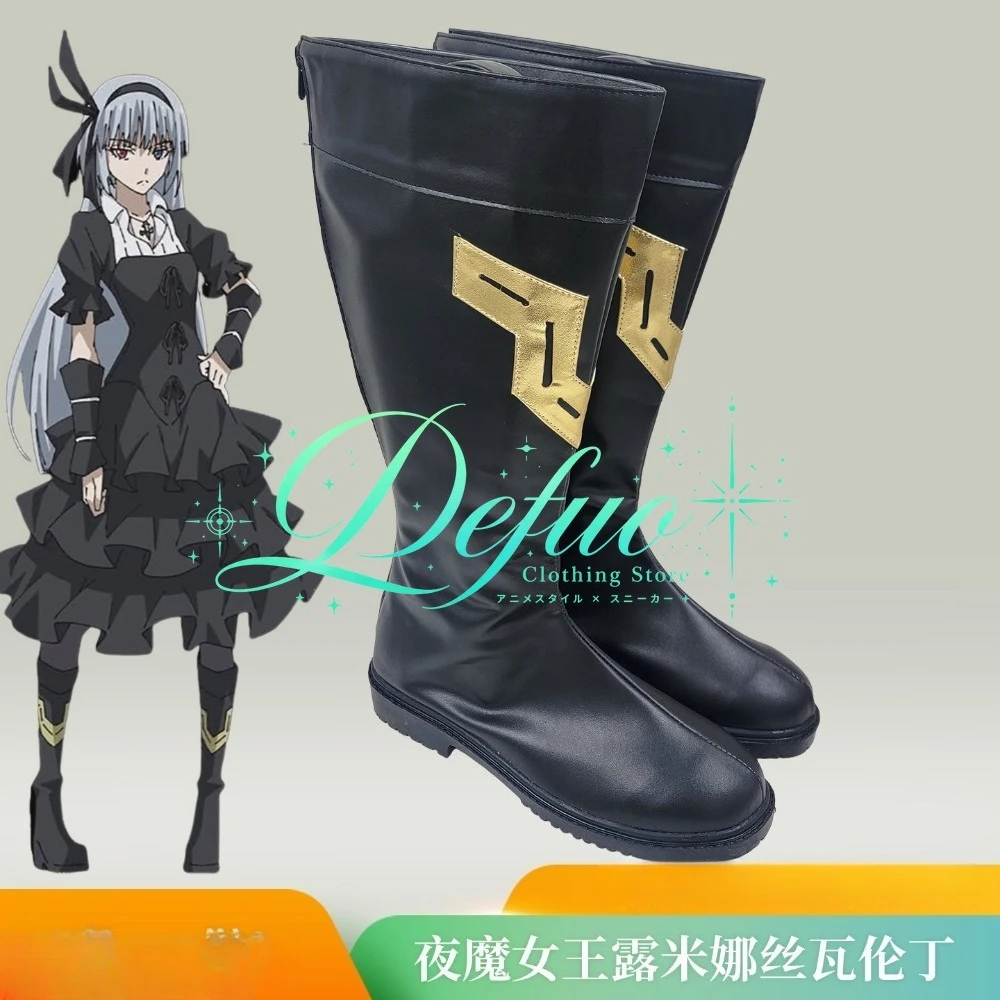 Anime Cosplay Shoes Custom-made Boots Queen Luminas Valentine Cosplay Halloween Party