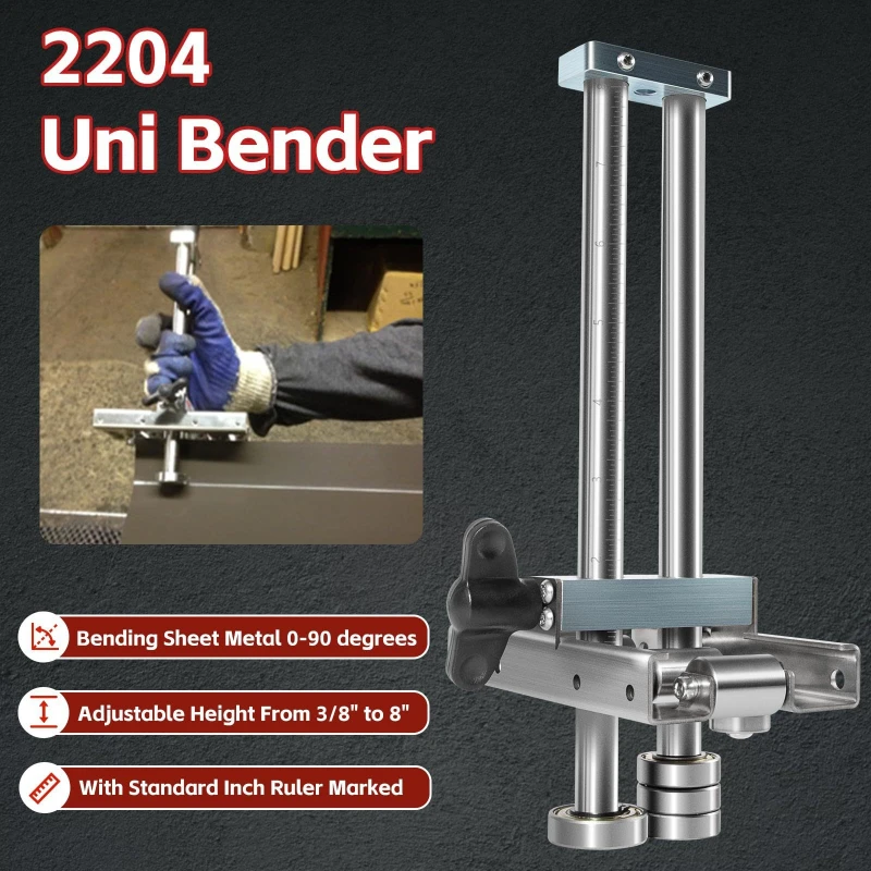 Hand Operated Sheet Metal Former Roller Bender 3/8