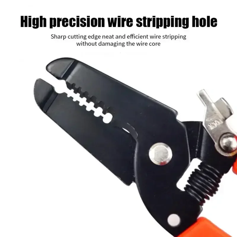 

Wire Electrician Wire Stripper Tools Antiskid Manual Versatility Tongs Wire Puller Crimper Multi-functional Hand Stripper