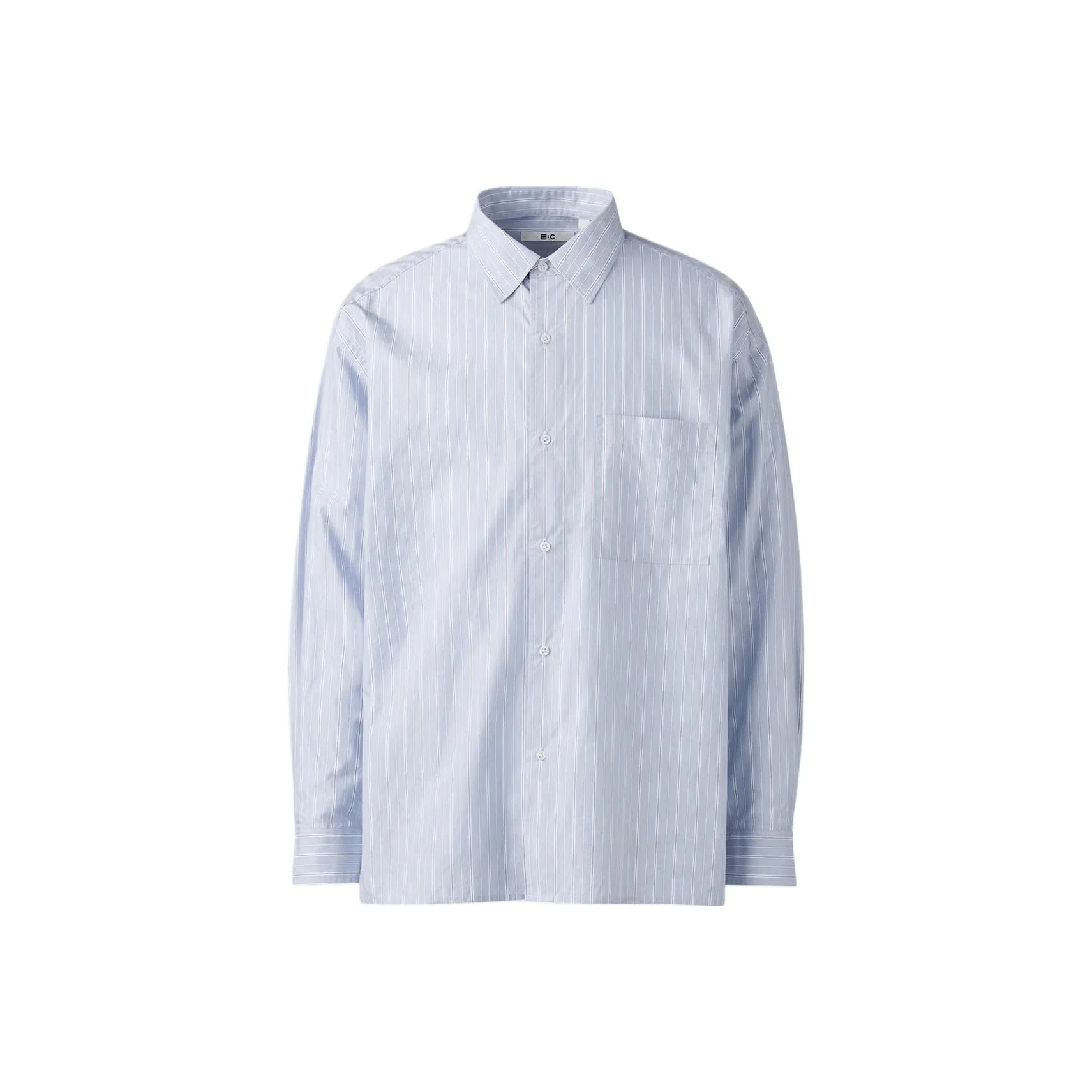 UNIQLO Shirts Unisex Blue Lapel Moderate Other 477642-62