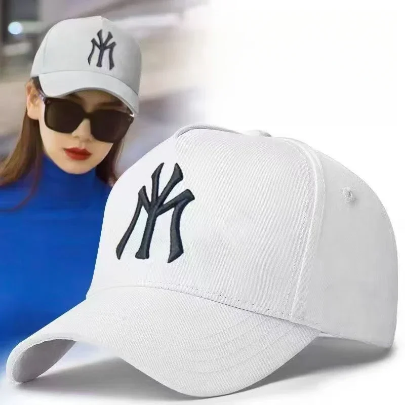 Gorra de béisbol con letras bordadas a la moda, moda coreana, sombrero para el sol de verano, ajustable para mujeres y hombres, ropa informal al aire libre