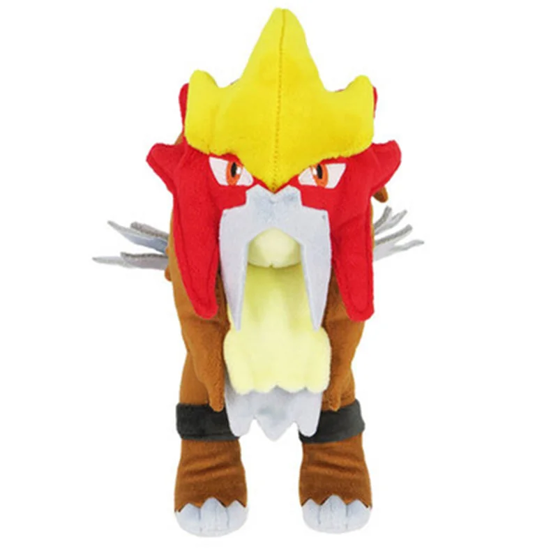 Original  Japan Cartoon pokemon kawaii Raikou Entei Torchic Pichu Plush toy High Quality Stuffed Animals doll