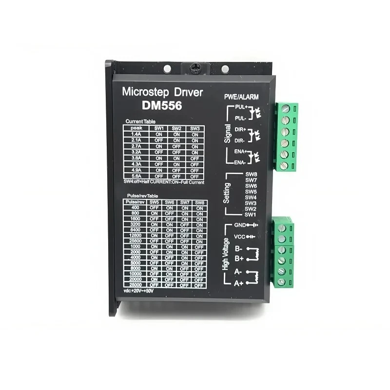 DM556 Digital Stepper motor driver 2 phase 5.6A for 57 86 stepper motor NEMA23 NEMA34 Stepper Motor Controller