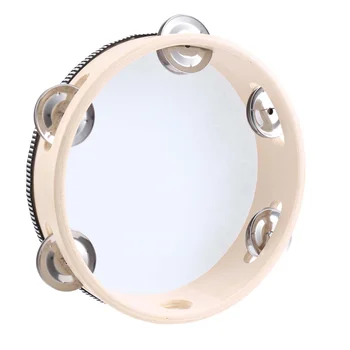 Tambourin Musical de 7 Pouces, Tambour Rond PerSCH, Cadeau pour ixKTV